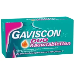 Gaviscon Duo Maagzuurremmer Kauwtabletten Best