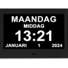 GEASY Dementieklok met 24 Alarmfuncties Sale