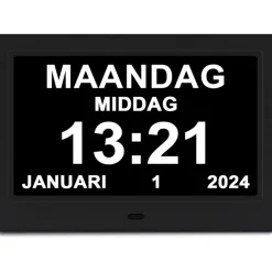 GEASY Dementieklok met 24 Alarmfuncties Sale