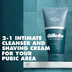 Gillette Intimate 2-In-1 Scheercrème en Reiniger Hot