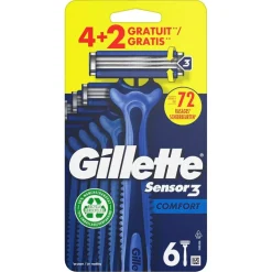Gillette Sensor3 Wegwerpscheermesjes New