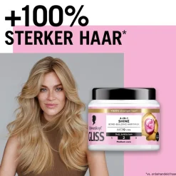 Gliss 4-In-1 Shine Bond-Building Haarmasker Best