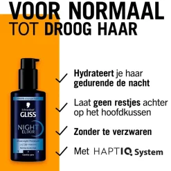 Gliss Overnight Moisture Night Elixir New