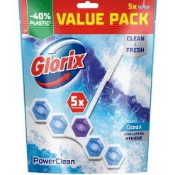 Glorix Power 5 Ocean Toiletblokken Discount