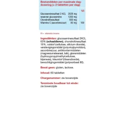 Glucon Combi Glucosamine + Chondroïtine + Vitamine C Tabletten New