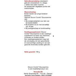 Glucon Combi Glucosamine Chondroïtine/MSM+ Mangaan Tabletten Online