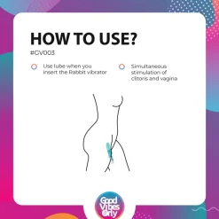 Good Vibes Only Leda Rabbit Vibrator Outlet