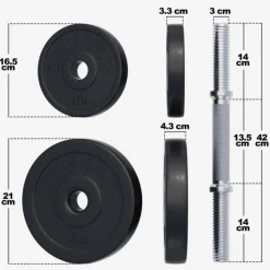 Gorilla Sports Dumbbell set Online