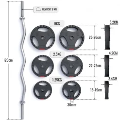 Gorilla Sports EZ Curlset Outlet