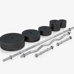 Gorilla Sports Halterbank met halterset Discount