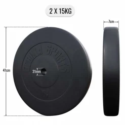 Gorilla Sports Halterschijven Set Outlet