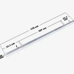 Gorilla Sports Lange Halterstang Hot
