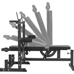 Gorilla Sports Universele halterbank met halterset Outlet