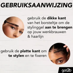 Got2B Glued 4 Brows & Edges Waterproof 2-in-1 Gel Outlet