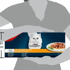 Gourmet Perle Mini Filets in Saus Kattenvoer