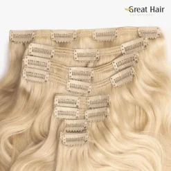 Great Hair Extensions Full Head Wavy 50cm Sale