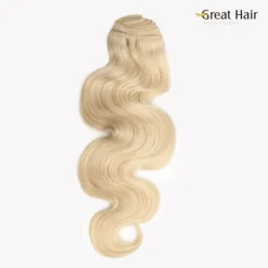 Great Hair Extensions Full Head Wavy 40cm Hot