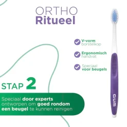 Gum Ortho Tandenborstel New