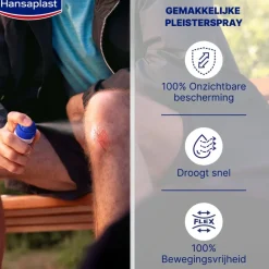 Hansaplast Second Skin Spray Pleister New