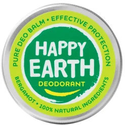 Happy Earth 100% Natural Bergamot Deodorant Balm Hot