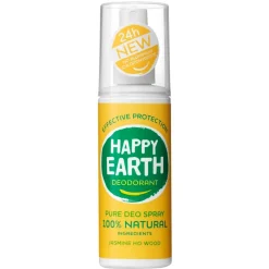 Happy Earth 100% Natural Jasmine Ho Wood Deodorant Spray Sale