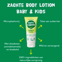 Happy Earth Baby & Kids 100% Natural Soft Bodylotion Best