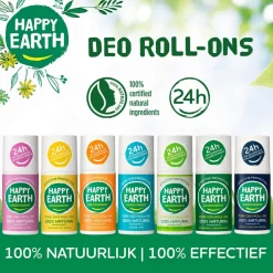 Happy Earth Rose Petitgrain Deodorant Roller Discount