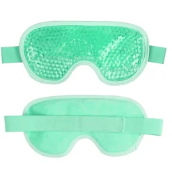 Hot & Cold Compress Oogmasker / Koelmasker - Ontspannend Spa Gel Oogmasker - Groen Hot