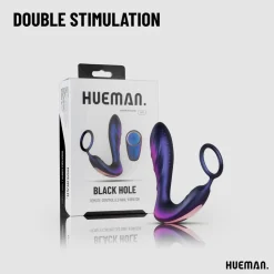 Hueman Black Hole Anaal Vibrator Met Cockring Best