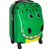 Ikonka lichtgewicht reis koffer krokodil voor kinderen trolley handbagage Clearance