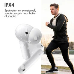Imoshion Aura Pro Draadloze Bluetooth Oordopjes met Active Noise Cancelling
