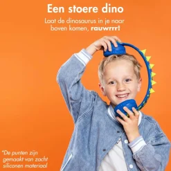 Imoshion Draadloze Bluetooth Kinder Koptelefoon met Dino Spikes New