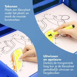 Imoshion Reistafel met Tablethouder voor Kinderen Hot