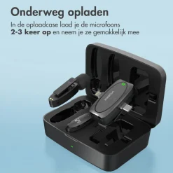 Imoshion Two Pack Draadloze Bluetooth Microfoon met Oplaadcase Online