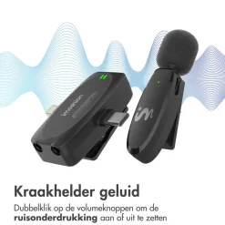 Imoshion Two Pack Draadloze Bluetooth Microfoon met Oplaadcase Online