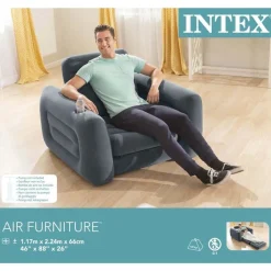 Intex Opblaasbare en Uitklapbare Loungestoel Discount