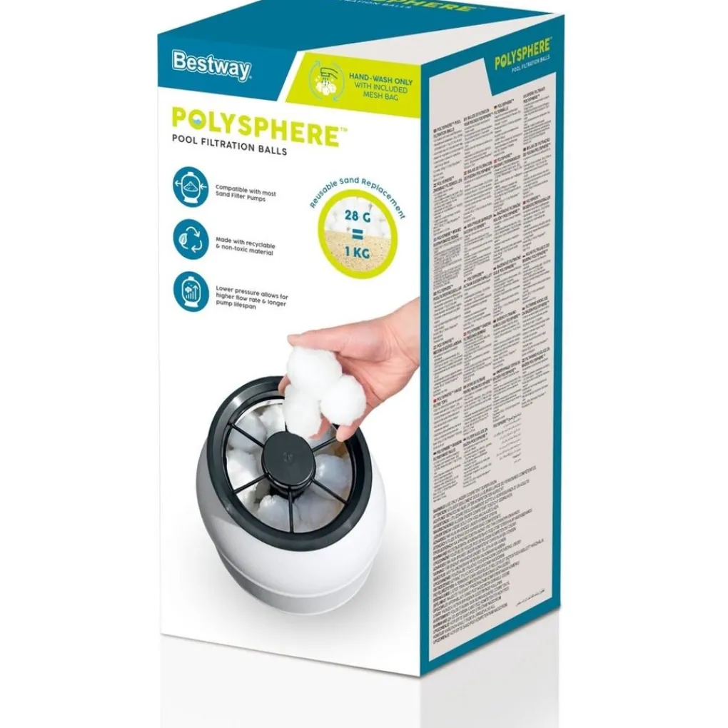 Bestway Intex Polysphere filterballen voor zwembadpompen 2 stuks Clearance