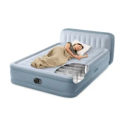 Intex Queen Plush luchtmatras met hoofdeinde luchtbed Online