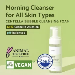 IUNIK Centella Bubble Cleansing Foam