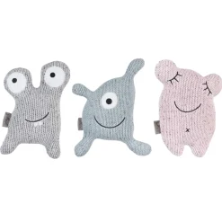 Jollein 3 Stuks Confetti Monster Knuffel Discount