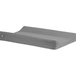 Jollein Storm Grey 50 x 70 cm Wrinkled Cotton Aankleedkussenhoes Online