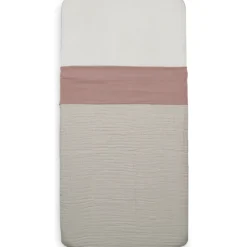 Jollein Wrinkled Cotton Rosewood 75 x 100 cm Wieglaken Online