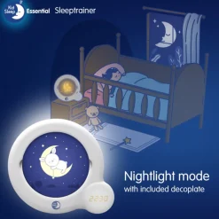 Pabobo KidSleep Classic Essential Wit LED Slaaptrainer en Kinderwekker Best