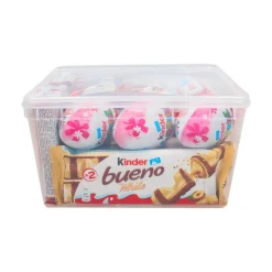 Kinder chocolade mix: Bueno melk & wit, Surprise, Delice, Maxi & Crispy Clearance