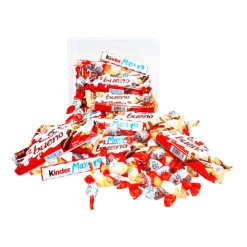 Kinder chocoladepakket: Bueno melk & wit, Maxi & Schokobons Best
