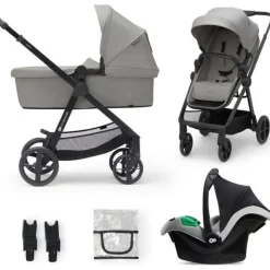 Kinderkraft Newly 3-in-1 Pro Kinderwagen met Autostoel Discount