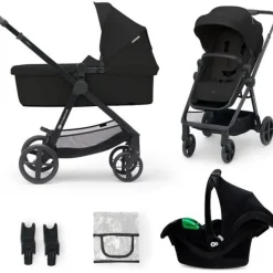 Kinderkraft Newly 3-in-1 Pro Kinderwagen met Autostoel