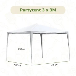 Kinzo Partytent MEKPA7410/007 Discount