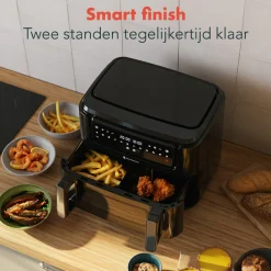 KitchenBrothers Dubbele Airfryer XXL New