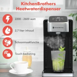 KitchenBrothers Heetwaterdispenser met Melkfunctie Clearance